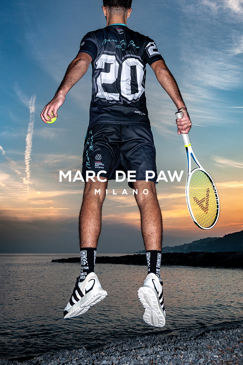 N. 20 dark gray Tennis, Padel & Pickleball T-Shirt – Marc De Paw