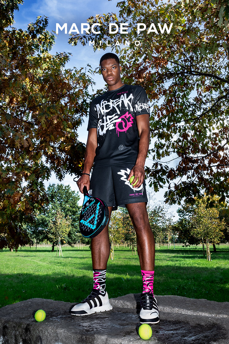 Black 'Unbreakable' Tennis, Padel & Pickleball Shorts – Marc De Paw