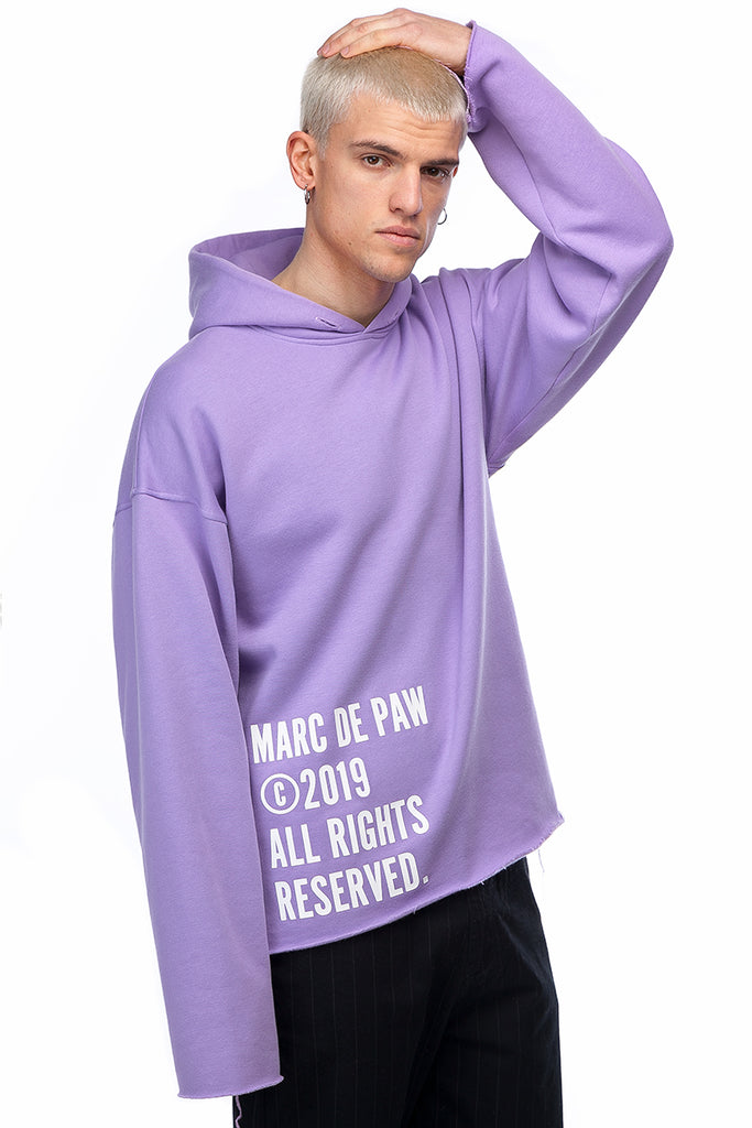 THE FUTURE IS BRIGHT lavender Hoodie