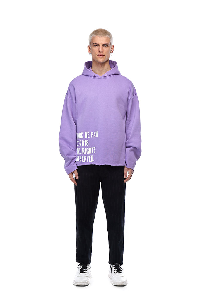 THE FUTURE IS BRIGHT lavender Hoodie