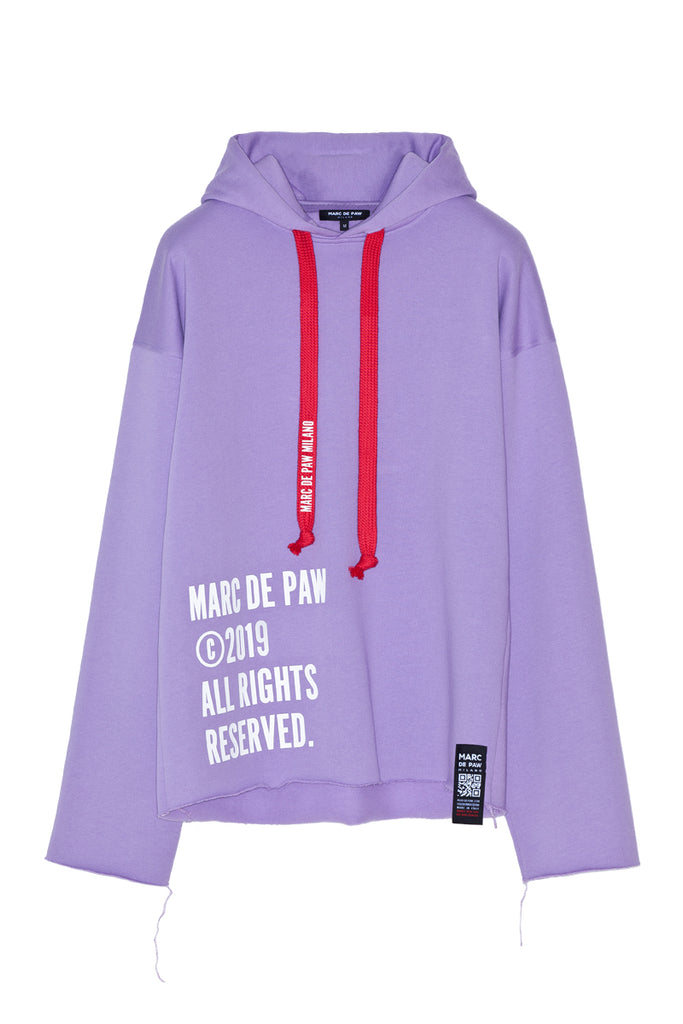 THE FUTURE IS BRIGHT lavender Hoodie