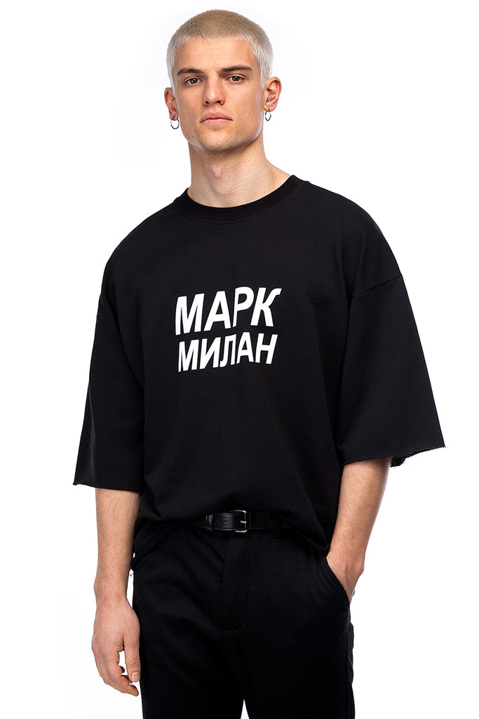 Marc Milan Black T-Shirt