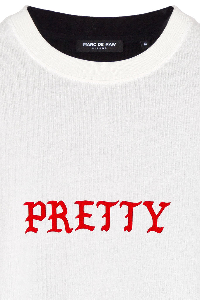 PRETTY UGLY black and white T-Shirt