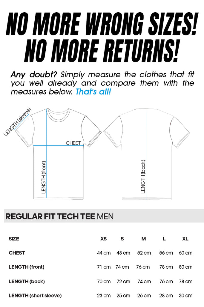 Black Tennis T-Shirt with 0-40 NEVER GIVE UP Spray lettering