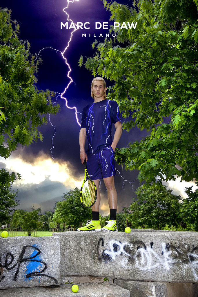 Thunderstorm Tennis Shorts
