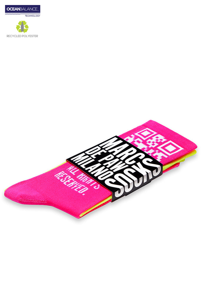 Special pack - Recycled active Socks with MARC DE PAW QR code (4 pairs)